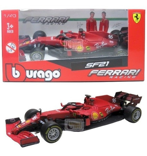 Ferrari F1 Sf21 Charles Leclerc #16 2021 1/43 Burago