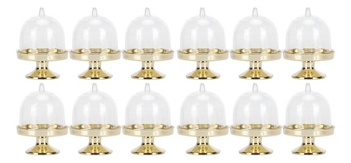 Soporte Dorado Para Magdalenas, 12 Unidades, Mini Expositor