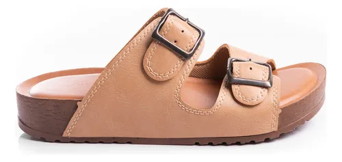 Sandalias Zapatos Mujer Ojotas Cuero Vacuno Bajas Livianas