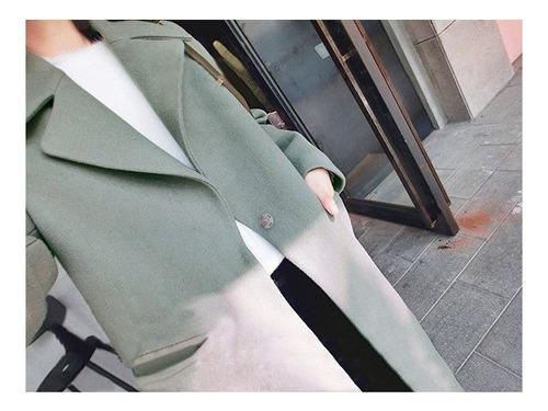 Gabardina Térmica De Invierno Para Mujer Abrigo Largo