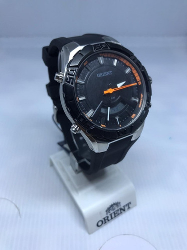 Relógio Orient Masculino Prata E Preto Mbspa030 P1px