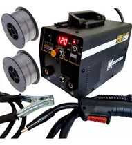 Comprar Kit Soldadora Krafter Compac Mig Sin Gas Fx-120 + Alambres
