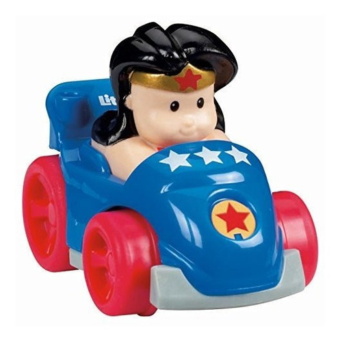 Fisher-price Little People Dc Super Friends Wheelies Maravil