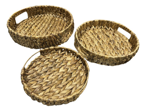 Bandeja Decorativa Fibras Naturales