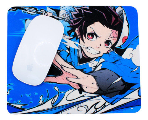 Mouse Pad - Tanjiro Agua - Tapete Ratón - Demon Slayer Anime