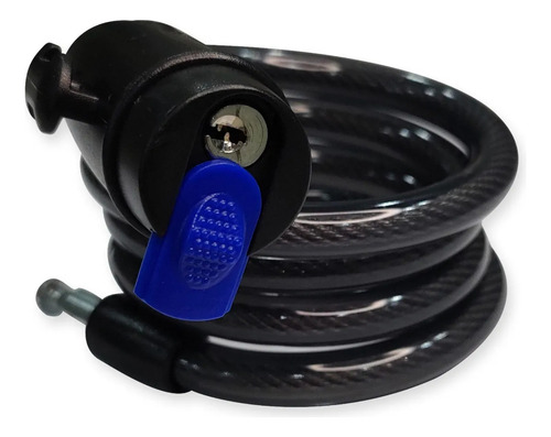 A Candado De Seguridad For Bicicleta Con Llavero