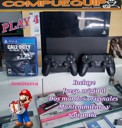 Consola Ps4 Con Garantía 