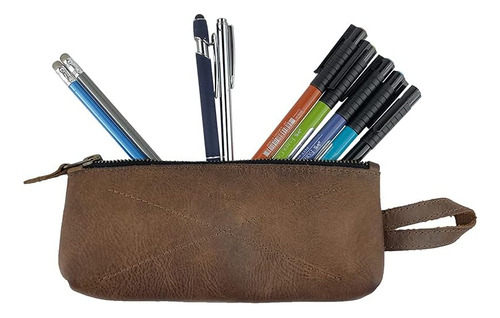 Neceser Para Viajar Hide & Drink Marron De Cuero