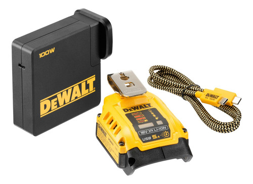 Kit De Carga De Batería Dewalt Usb C/usb A 20 60v