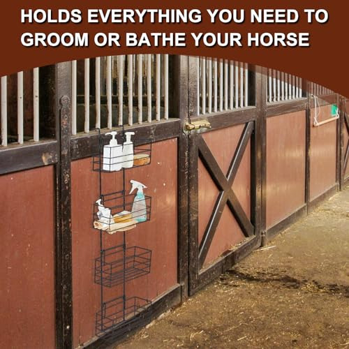 Mini Cesta Para Caballos Estante Para Sala De Aseo Ahorro De