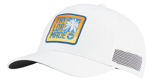 Gorra Camionero Sunset Mujer Taylormade Golf, Color Blanco