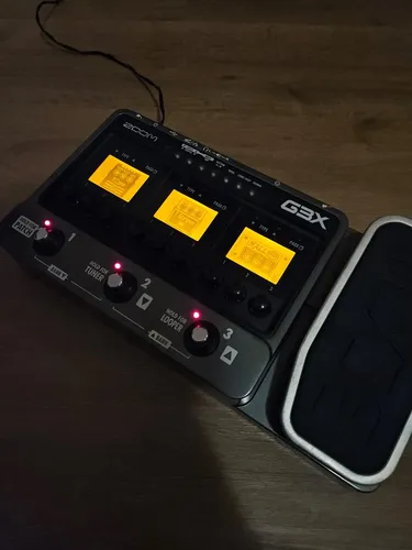 Pedaleira Zoom G3x Multi Efeitos Para Guitarra | Parcelamento sem