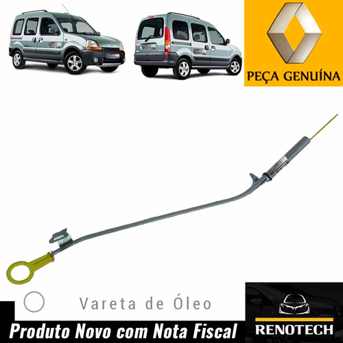 Vareta De Oleo Com Tubo Kangoo 1.6 8v 00 8200678386 