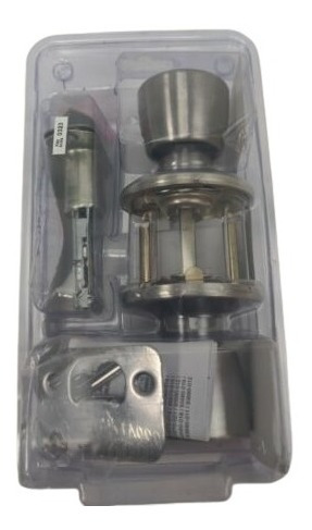Imagen 2 de 2 de Perilla De Entrada Con Llave Cerradura Para Puerta Interior