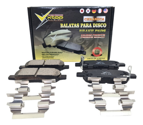 Balatas Traseras Grand Vitara Xtrail Koleos Altima Xcd0905h