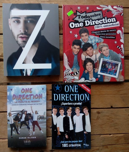 Todo Sobre One Direction Lote X 4 Libros