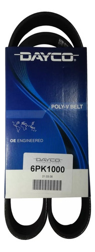 Correa Poly V Peugeot 308 408 2.0 16v Nafta 6pk1000