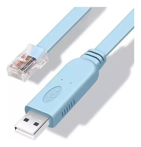Cable Adaptador Consola Usb A Rs232 Rj45 Para Enrutador Cisc