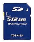 Tarjeta Memoria Sd 512 Mb