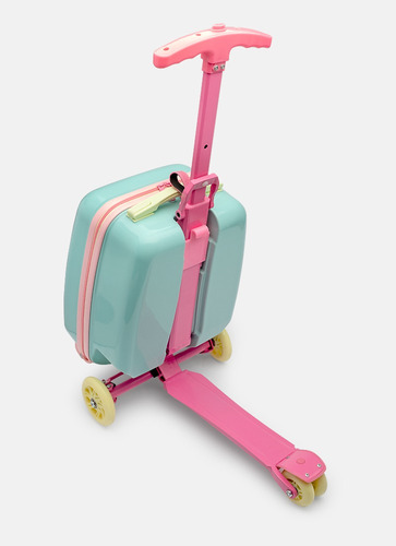 Mala Que Vira Patinete Com Adesivos Costumizável Puket