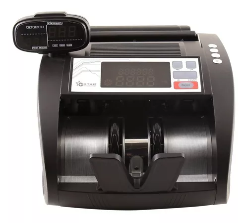 G-Star Technology - Contador de dinero con detector de billetes falsos  (UV/MG)