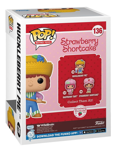 Funko Pop! Strawberry Shortcake 136 Hucleberry Pie