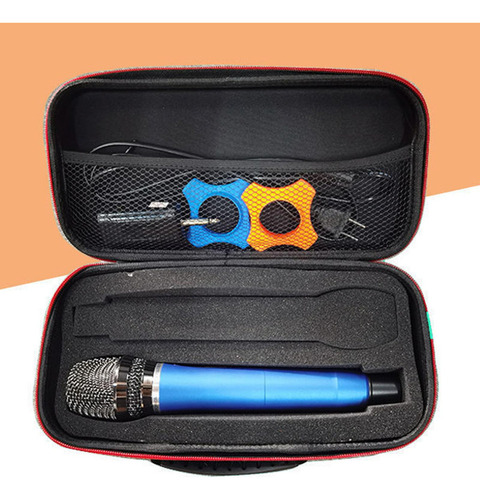Estuche De Almacenamiento De Micrófono Estuche Rígido De