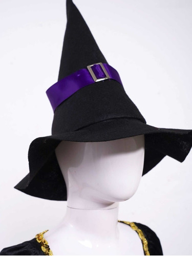 Imagem 3 de 7 de Fantasia Bruxinha Luxo Halloween Infantil Dia Das Bruxas