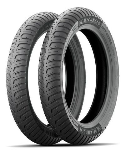 Llantas 90/90-18 + 2.75-18 Michelin City Extra Tt/tl Italika