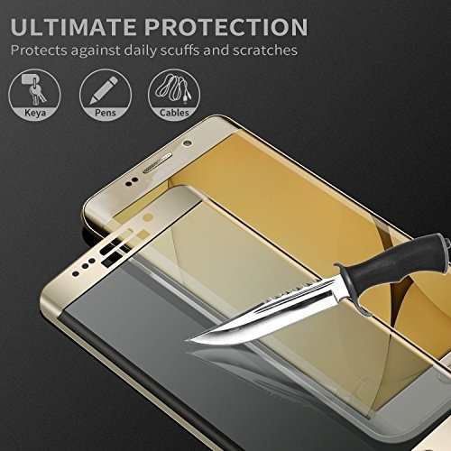 Protector De Pantalla Galaxy S6 Edge Plus, Elebase 3d Curved