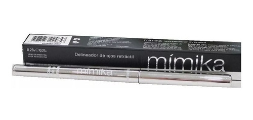 Imagen 1 de 6 de Mimika Retractil Eyeliner Black Lidherma
