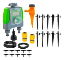 Comprar Kit Duo Automatico Riego Por Goteo Para 10 Macetas Y Aspersión Aquaflex