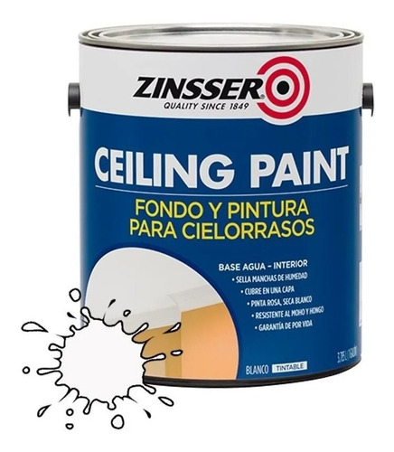 Ceiling Paint Zinsser Cielo Rasos X4l Pintu Don Luis Mdp 