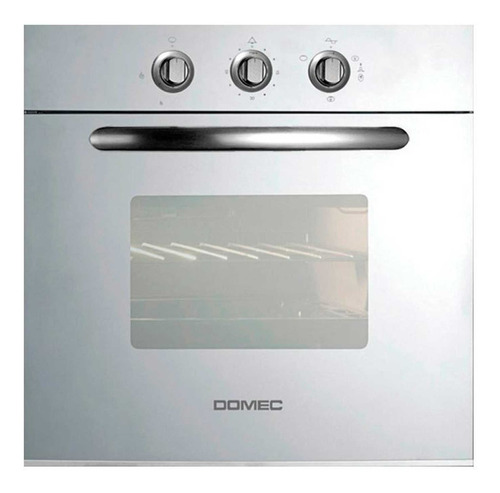 Horno A Gas Domec H18 Reflex Multigas 60cm Espejado