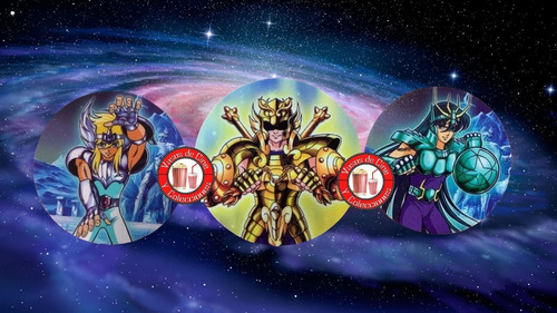 Tazos Los Caballeros Del Zodiaco Importados Dkv 150 Tazos (Usado)
