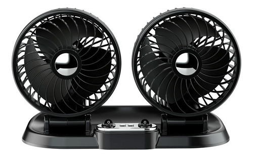 Ventilador Doble De 12v/24v Par Automóvil