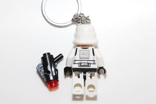 Chaveiro Lego Artesanal Star Wars Vários Personagens Geek Stormtrooper Chaveiro