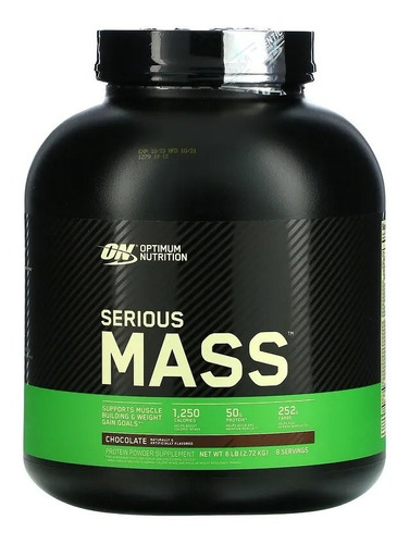 Proteina On Serious Mass 6 Lbs Ganador Todos Los Sabores