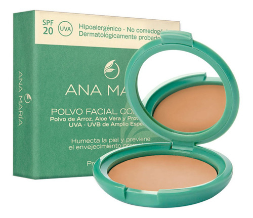 Polvo Compacto Ana Maria Arena No 13 - GR a $1807