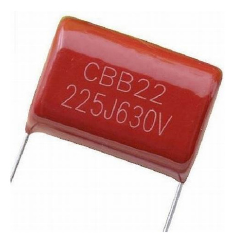 10x Capacitor Poliester 2,2uf 630v = Cbb21 225j630v 225k630v