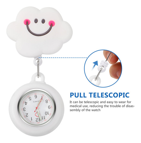 Reloj De Bolsillo Para Enfermera Divertido Con Dibujos Anima