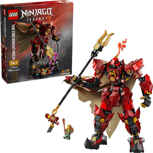 Lego Ninjago Meca Caballero Del Fuego 71846 - 996pz 996 Kai