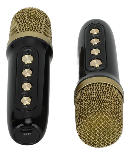 Máquina De Karaoke Para Cantar, 2 Micrófonos, Todo En Uno, P