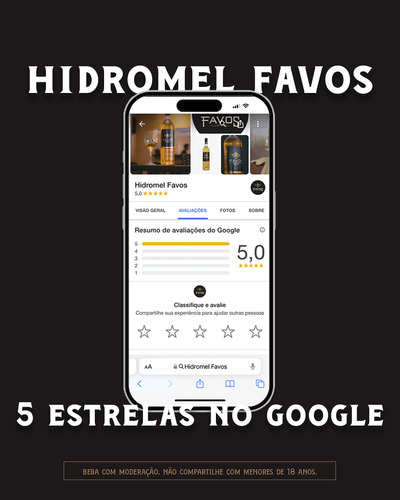 Hidromel Favos - Kit 3 Unidades