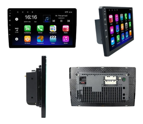 Radio Auto 9pulgadas Android 9.1 Touch Wifi 2 Gb Ram 16