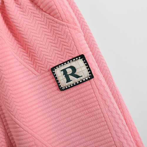Conjunto De Color Sólido Para Niño 1-6a Estilo Minimalista Rosa 2-3 Años
