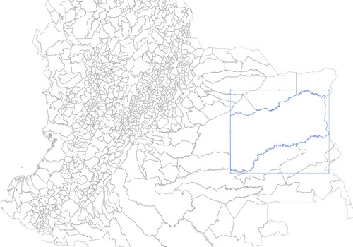 Mapa Svg Municipios De Colombia Por Códigos Dane