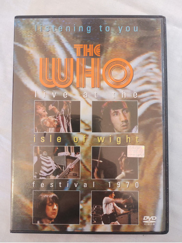 The Who: Live   Wight Festival 1970 - Dvd Original