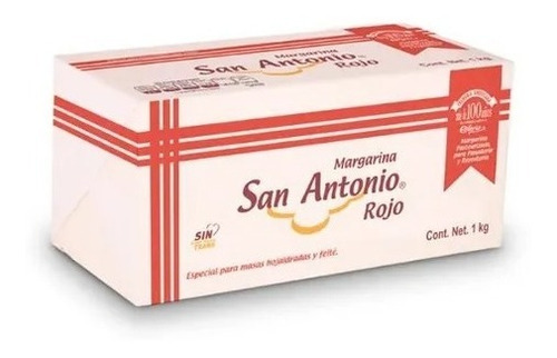 Margarina San Antonio  Roja 1 Caja
