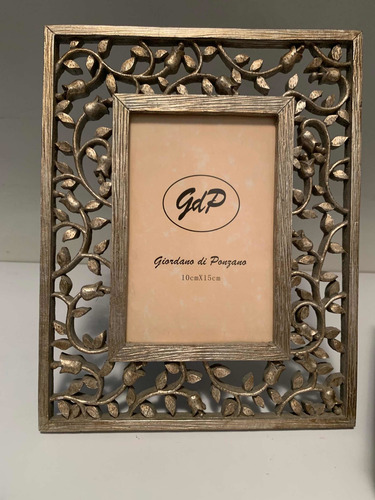 Portaretrato Giordano Di Ponzano Con Caja A Juego.